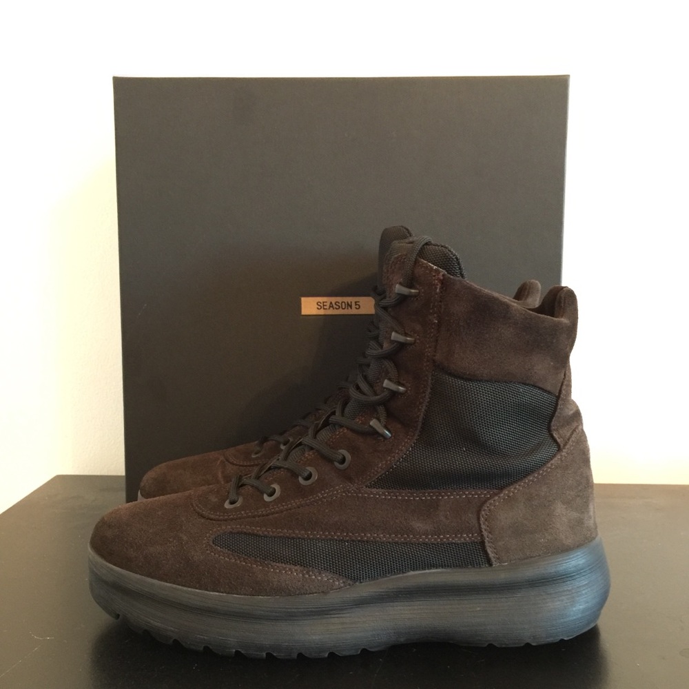Yeezy Season 5 Oil Military Boot